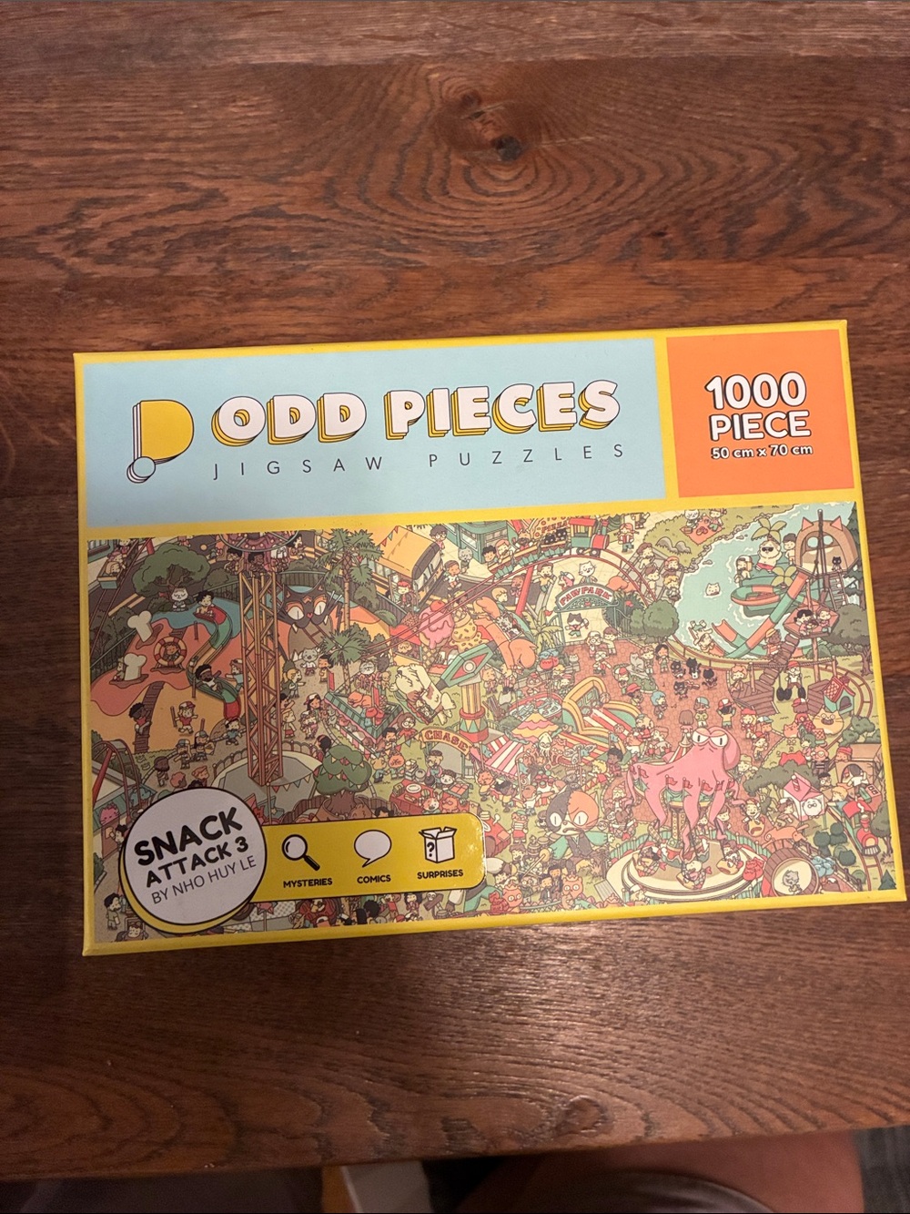 1000-Piece Jigsaw Puzzle - Snack Attack 3